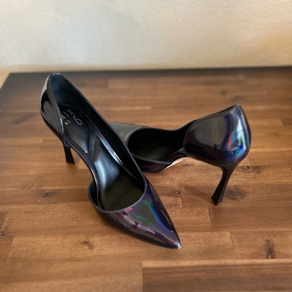 Mix No. 6 Elegant Black Heels Size 12M